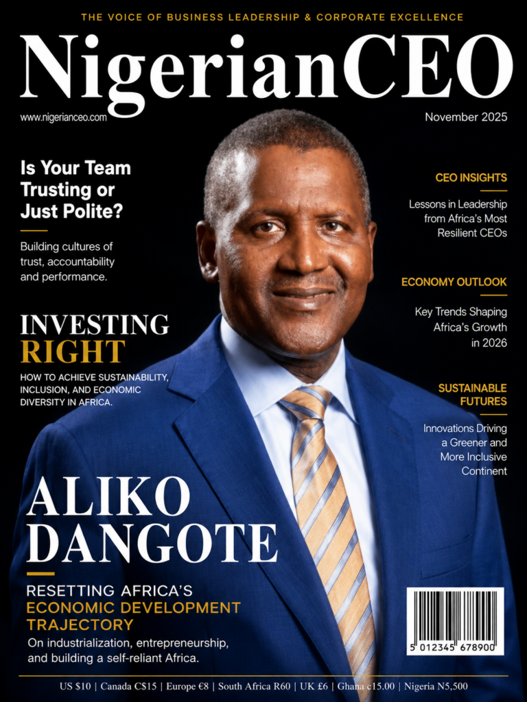 NigerianCEO Magazine Cover November 2026 NigerianCEO Magazine Cover November 2026 NigerianCEO Magazine Cover December 2026 NigerianCEO Magazine Cover October 2026