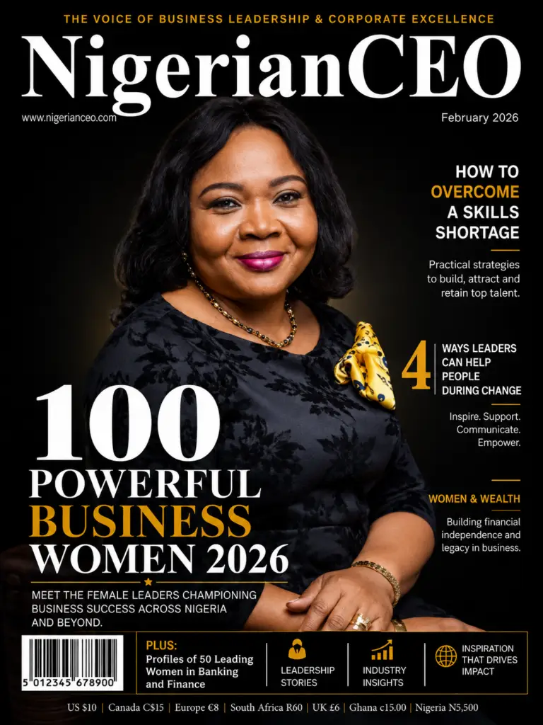 NigerianCEO Magazine Cover February 2026