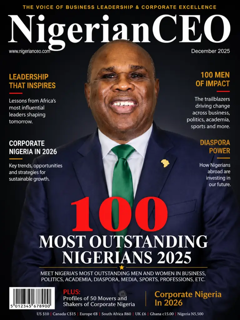 NigerianCEO Magazine Cover December 2026